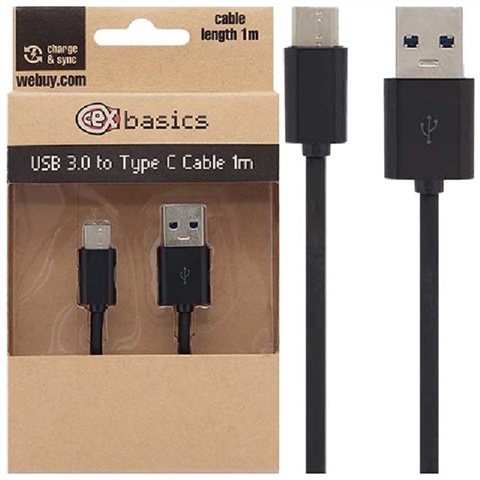 CeX basics - Cable USB-C - USB 3.0 1m